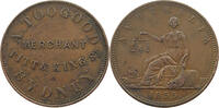 AUSTRALIA PENNY TOKEN Victoria (1837-1901) 1855 PITT KING SYDNEY TOGOOD -