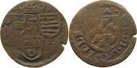 BELGIUM LIEGE 1/2 LIARD FERDINAND VON BAYERN 1612-1650 -