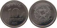 BRAZIL 10 CENTAVOS BRAZIL 10 CENTAVOS 1987 PROVA PATTERN -
