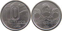 BRAZIL 10 CENTAVOS BRAZIL 10 CENTAVOS 1989 DOUBLE STRUCK DATE MINTING ERROR -