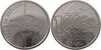BRAZIL 100 CRUZADOS BRAZIL 100 CRUZADOS 1988 PROVA PATTERN -