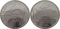 BRAZIL 100 CRUZADOS BRAZIL 100 CRUZADOS 1988 PROVA PATTERN -