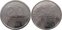 BRAZIL 20 CRUZEIROS BRAZIL 20 CRUZEIROS 1985 PROVA PATTERN -
