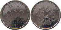 BRAZIL 200 CRUZEIROS BRAZIL 200 CRUZEIROS 1985 PROVA PATTERN -