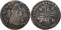 FRANCE 1/12 ECU Louis XIV. (1643–1715) RARE -