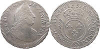FRANCE 1/2 ECU Louis XIV. (1643–1715) OVERSTRUCK -