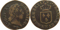 FRANCE 1/2 SOL LOUIS XV. (1715–1774) RARE -