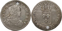 FRANCE 1/6 ECU 20 SOLS LOUIS XV. (1715–1774) -