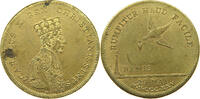 FRANCE MEDAILLE Charles X. (1824-1830) JETON CORONATION REMIS -