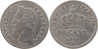 FRANCE 20 CENTIMES Napoleon III. (1852-1870) -