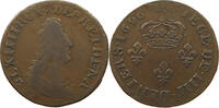 FRANCE 4 DENIERS Louis XIV. (1643–1715) -