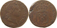 FRANCE SOL LOUIS XV. (1715–1774) Besancon RARE -
