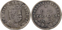 ERITREA 50 CENTESIMO UMBERTO I. -