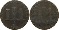 GIBRALTAR QUART GEORGE III. 1760-1820 RARE -