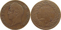 MONACO 5 CENTIMES Honorius V. (1819-1841) -