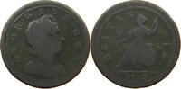 GREAT BRITAIN HALFPENNY George I. (1714-1727) -