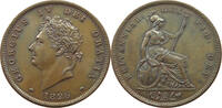 GREAT BRITAIN PENNY GEORGE IV. (1820-1830) -