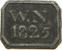 GREAT BRITAIN JETON GEORGE IV. (1820-1830) JETON 1825 W.N 1 U.A.C. JEDEB TIN -