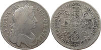 GREAT BRITAIN HALFCROWN CHARLES II. (1660-1685) -