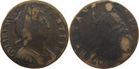 GREAT BRITAIN HALFPENNY WILLIAM III. (1694-1702) -