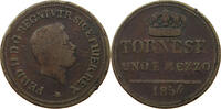 ITALY STATES NAPLES 1 1/2 TORNESE -