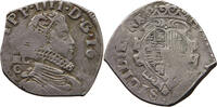 ITALY STATES NAPLES 2 CARLION TARI FELIPE IV. RARE -