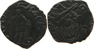 PAPAL STATES MACERATA QUATTRINO GREGOR XIII. 1572-1585 -