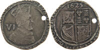 SCOTLAND 6 SHILLIGNS CHARLES I. 1625-1649 6 SHILLIGNS 1625 VERY RARE CUTTED -