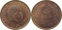 PORTUGAL 5 REIS CARLOS I. (1889-1908) -