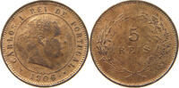 PORTUGAL 5 REIS CARLOS I. (1889-1908) -