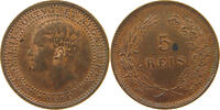 PORTUGAL 5 REIS MANUEL II. (1908-1910) -