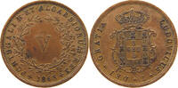 PORTUGAL 5 REIS LOUIS I. (1861-1889) -