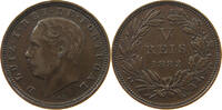 PORTUGAL 5 REIS LOUIS I. (1861-1889) -