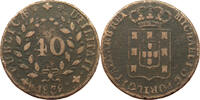 PORTUGAL 40 REIS Michael I. (1828-1834) -