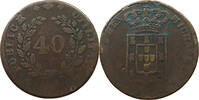 PORTUGAL 40 REIS Michael I. (1828-1834) -