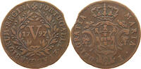PORTUGAL 5 REIS Maria I. (1786-1799) -