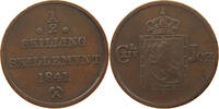 NORWAY 1/2 SKILLING Karl XIV. Johann (1818-1844) -