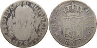 SPAIN 2 REALES Carlos IV, 1788-1808 -