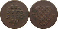 BAYERN 2 PFENNIG Karl Theodor (1777-1799) -