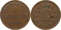 BAYERN PFENNIG Maximilian II. Joseph (1848-1864) -