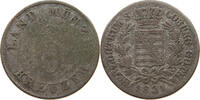SACHSEN COBURG GOTHA 6 KREUZER Ernst I. (1806-1844) -