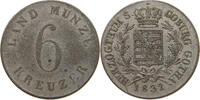 SACHSEN COBURG GOTHA 6 KREUZER Ernst I. (1806-1844) -