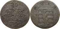 SACHSEN WEIMAR EISENACH 1/24 TALER Karl August (1775-1828) -