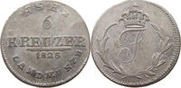 SACHSEN HILDBURGHAUSEN 6 KREUZER Friedrich (1784-1826) -