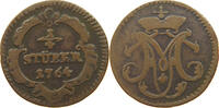 KÖLN ERZBISTUM 1/4 STUBER Maximilian Friedrich von Königseck (1761-1784) -