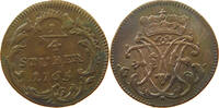 KÖLN ERZBISTUM 1/4 STUBER Maximilian Friedrich von Königseck (1761-1784) -