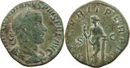 ROME EMPIRE SESTERTIUS Gordianus III. (238-244) SECVRIT PERPET RIC 335a -