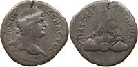 ROME EMPIRE CAESAREA DIDRACHM Hadrianus (117-138) -