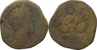 ROME EMPIRE SESTERTIUS Marcus Aurelius (161-180) PILE OF AMRS RIC 1184 -