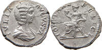 ROME EMPIRE DENAR Julia Domna (217) ROMA SEATED FORTVNAE FELICI -